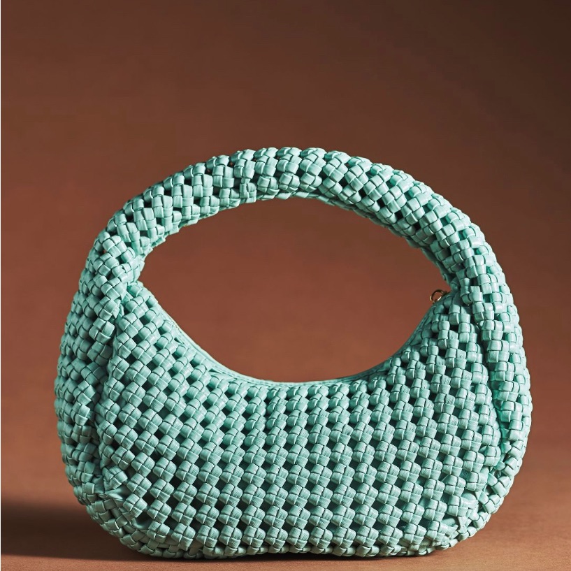 Nwt The Inez Knotted Faux Leather Bag